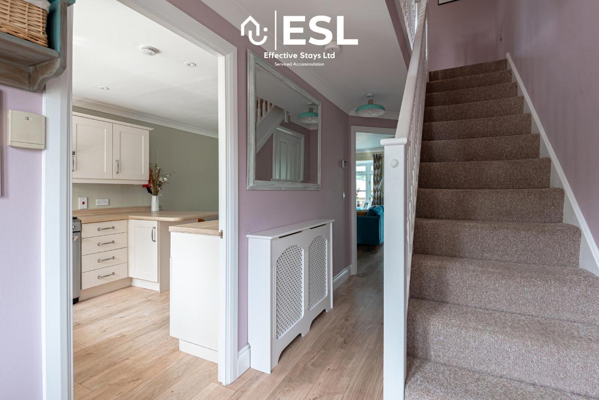 4 Bedroom Townhouse 10Mins Walk From Shrewsbury Town Centre With Parking Exteriör bild